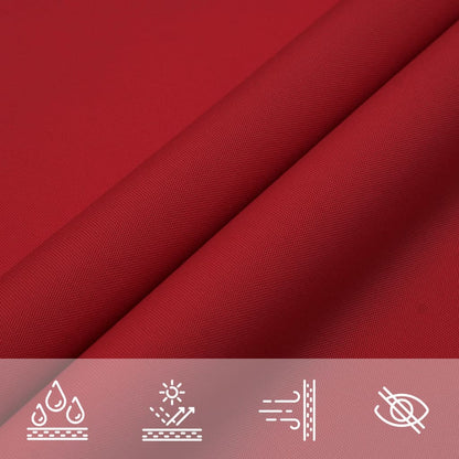 Sonnensegel Oxford-Gewebe Quadratisch 2X2 M Rot