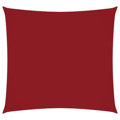 Sonnensegel Oxford-Gewebe Quadratisch 6X6 M Rot