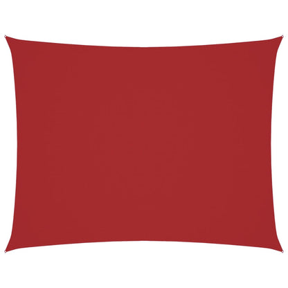 Sonnensegel Oxford-Gewebe Rechteckig 2X3 M Rot