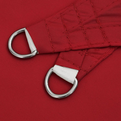 Sonnensegel Oxford-Gewebe Rechteckig 2X4 M Rot
