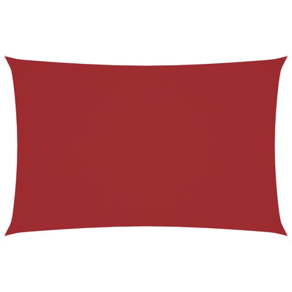 Sonnensegel Oxford-Gewebe Rechteckig 2X4,5 M Rot