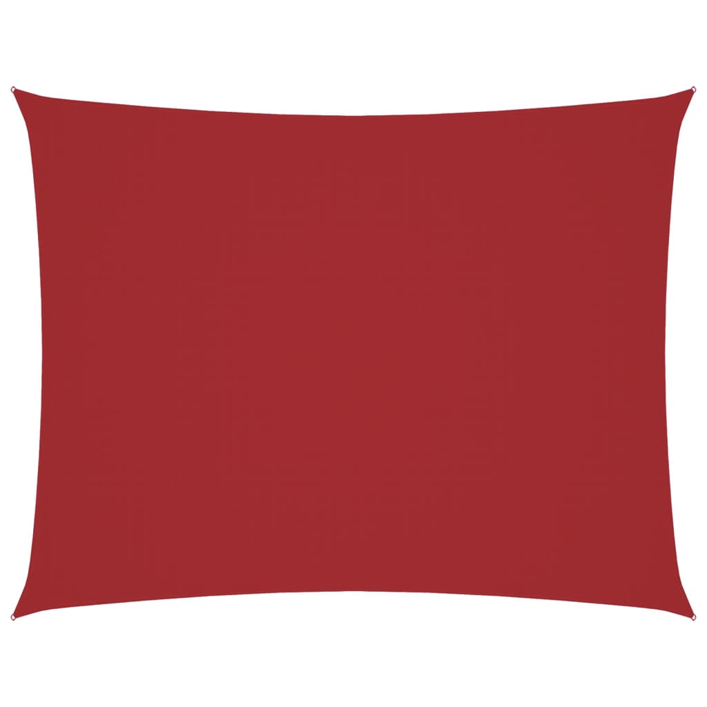 Sonnensegel Oxford-Gewebe Rechteckig 2,5X3,5 M Rot