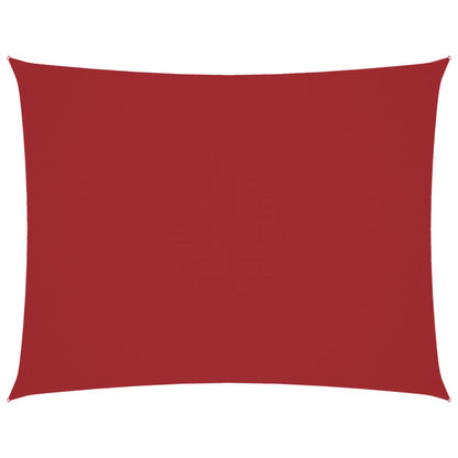 Sonnensegel Oxford-Gewebe Rechteckig 2,5X4 M Rot