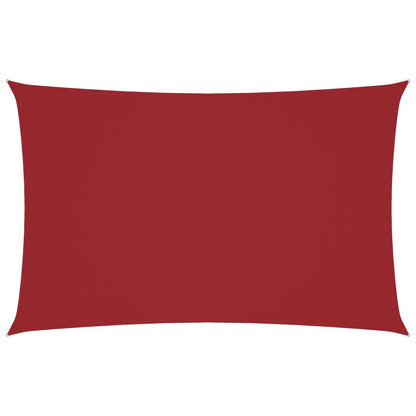 Sonnensegel Oxford-Gewebe Rechteckig 2,5X5 M Rot