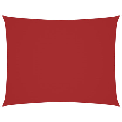 Sonnensegel Oxford-Gewebe Rechteckig 4X6 M Rot