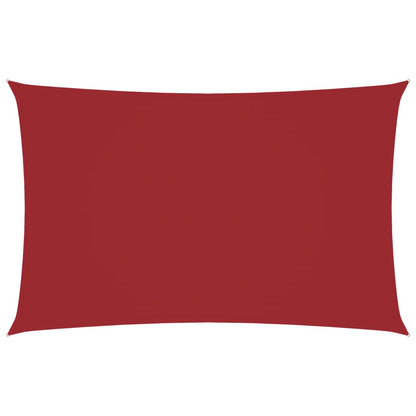 Sonnensegel Oxford-Gewebe Rechteckig 5X8 M Rot