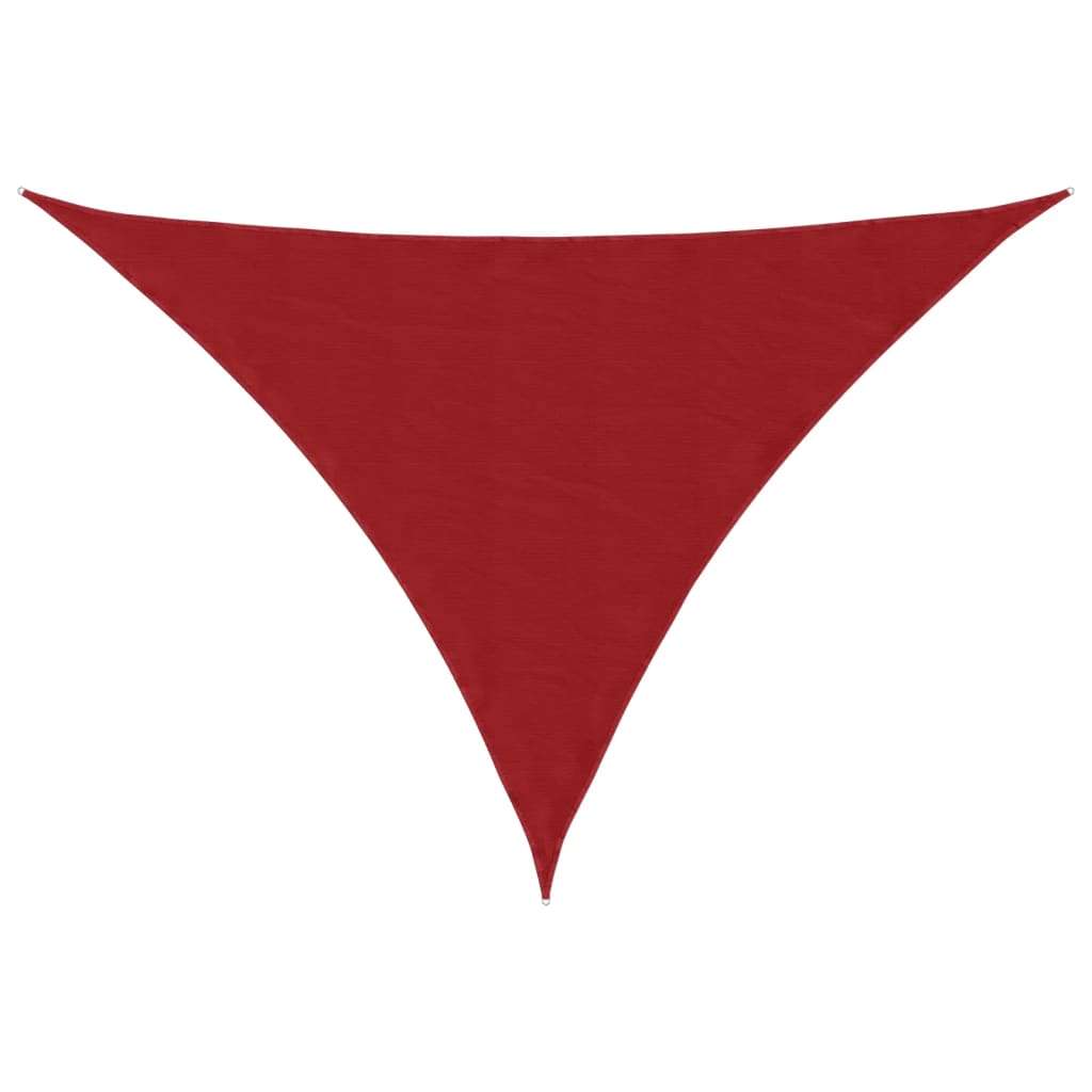Sonnensegel Oxford-Gewebe Dreieckig 5X7X7 M Rot