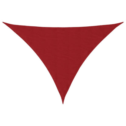 Sonnensegel Oxford-Gewebe Dreieckig 5X7X7 M Rot