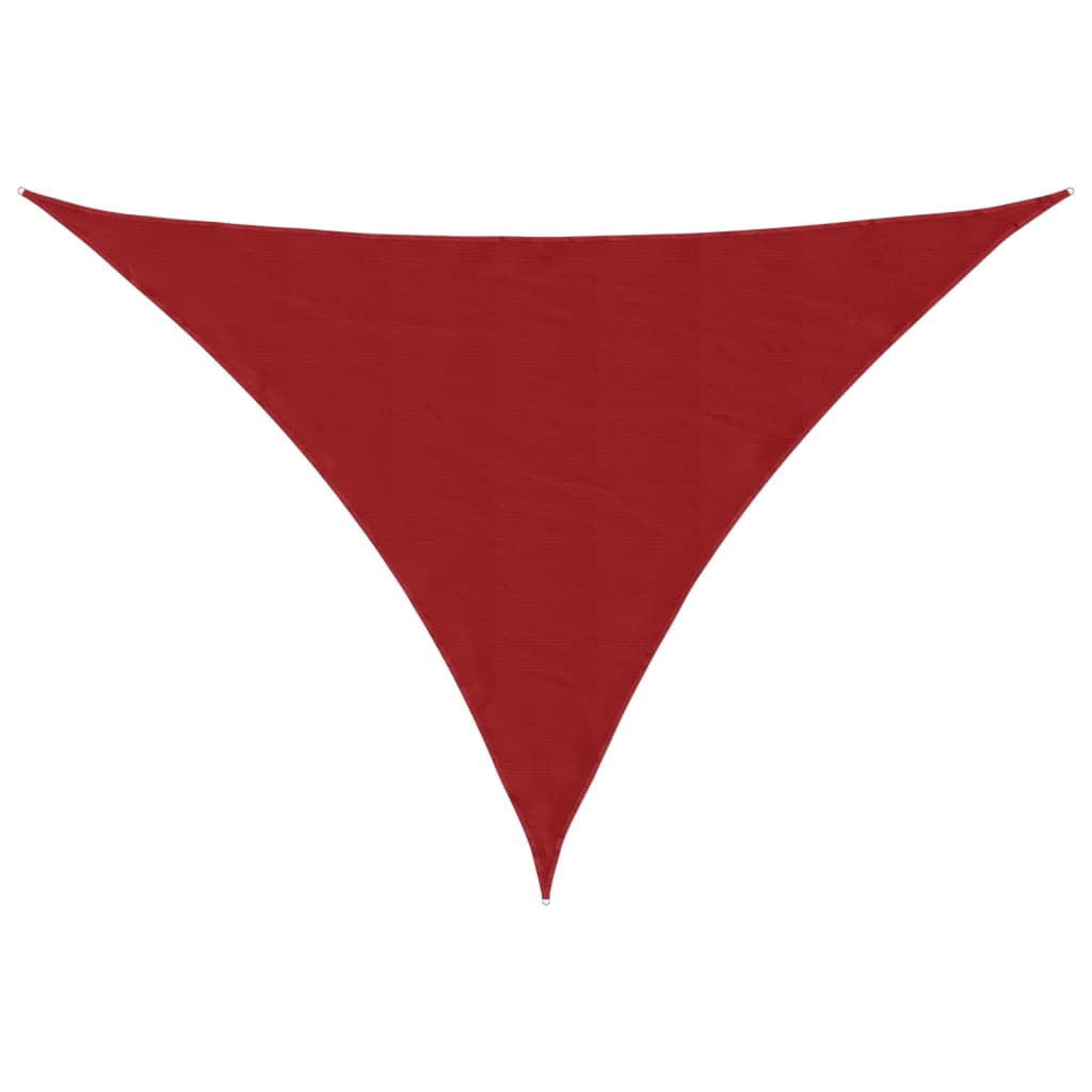 Sonnensegel Oxford-Gewebe Dreieckig 5X5X6 M Rot
