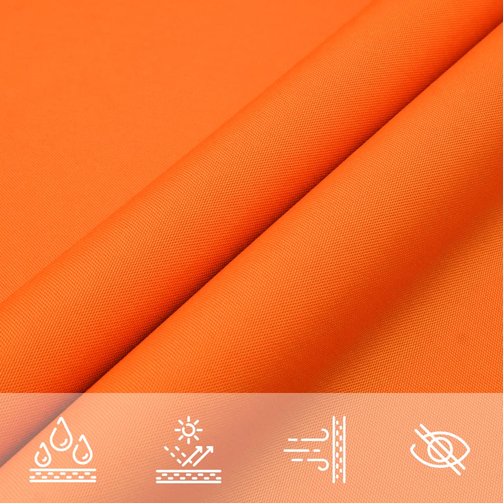 Sonnensegel Oxford-Gewebe Rechteckig 3X4,5 M Orange