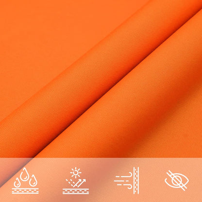 Sonnensegel Oxford-Gewebe Rechteckig 5X7 M Orange