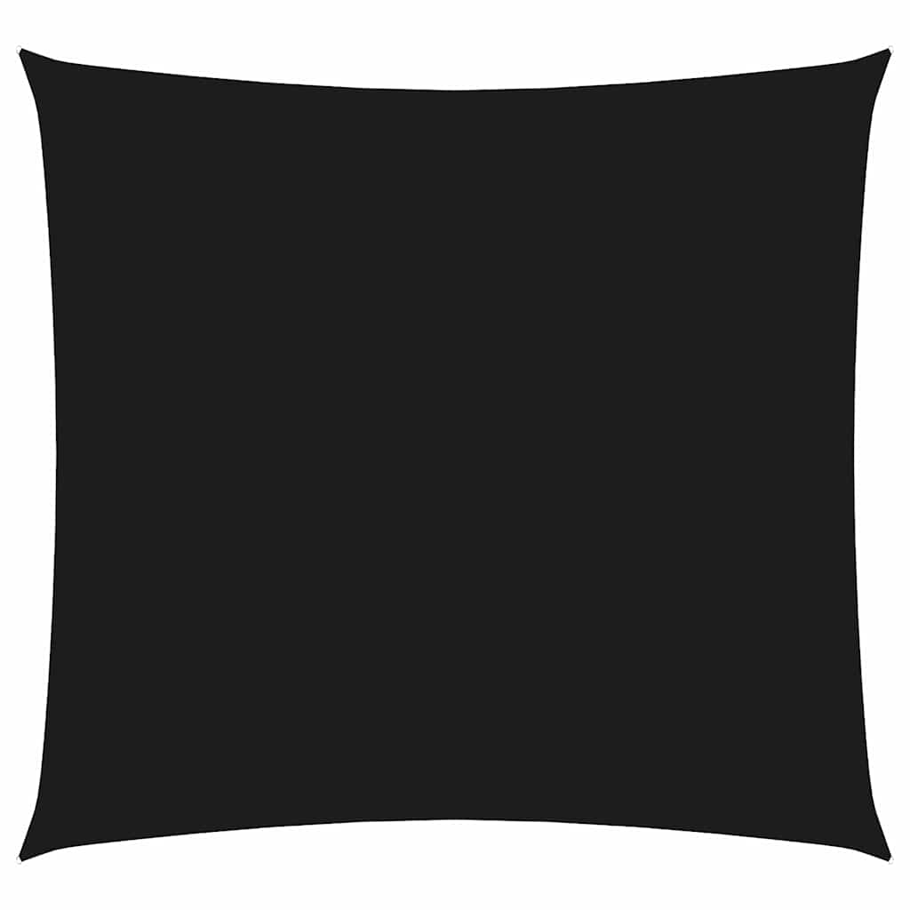 Sonnensegel Oxford-Gewebe Quadratisch 2X2 M Schwarz
