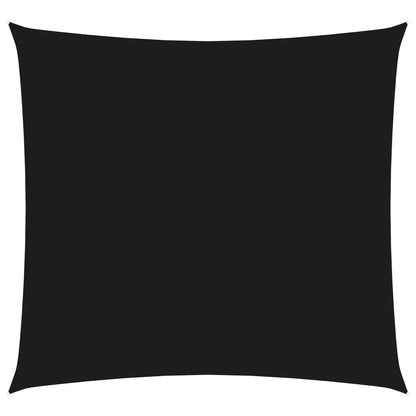 Sonnensegel Oxford-Gewebe Quadratisch 3X3 M Schwarz