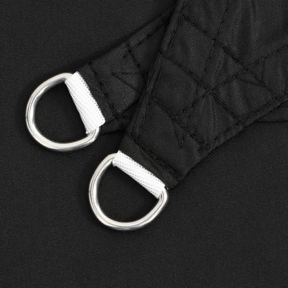 Sonnensegel Oxford-Gewebe Rechteckig 2X3 M Schwarz