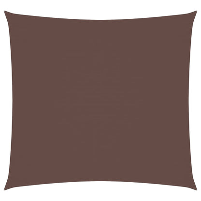Sonnensegel Oxford-Gewebe Quadratisch 7X7 M Braun