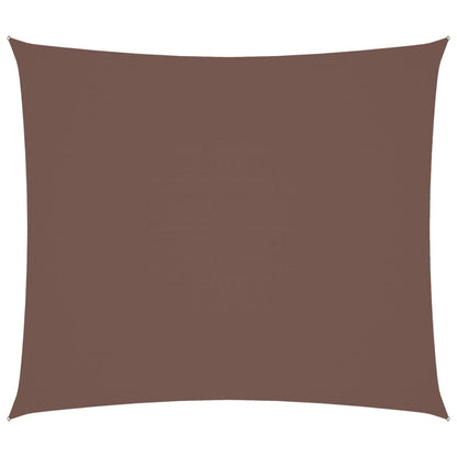 Sonnensegel Oxford-Gewebe Rechteckig 2X2,5 M Braun