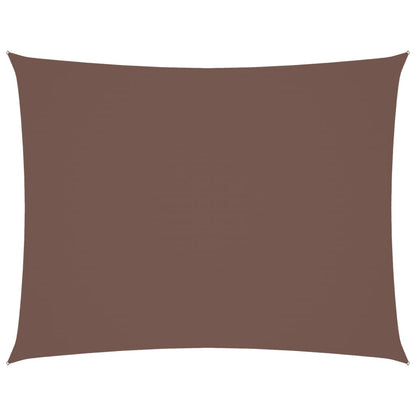 Sonnensegel Oxford-Gewebe Rechteckig 2X3 M Braun
