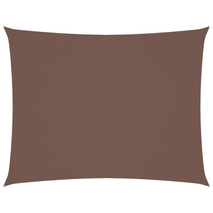 Sonnensegel Oxford-Gewebe Rechteckig 2X3,5 M Braun