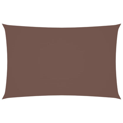 Sonnensegel Oxford-Gewebe Rechteckig 2X5 M Braun