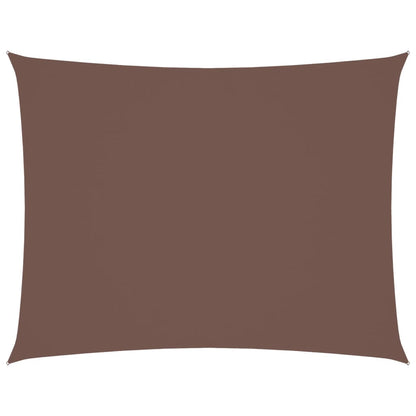 Sonnensegel Oxford-Gewebe Rechteckig 2,5X3,5 M Braun