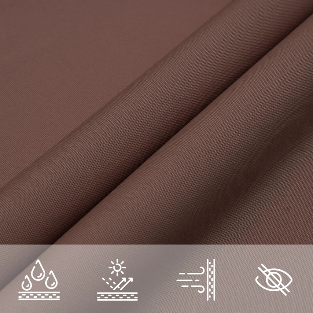 Sonnensegel Oxford-Gewebe Rechteckig 2,5X3,5 M Braun
