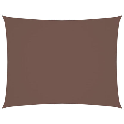 Sonnensegel Oxford-Gewebe Rechteckig 2,5X4 M Braun