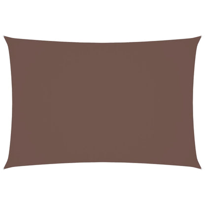 Sonnensegel Oxford-Gewebe Rechteckig 2,5X4,5 M Braun