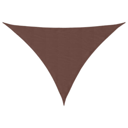 Sonnensegel Oxford-Gewebe Dreieckig 3X4X4 M Braun