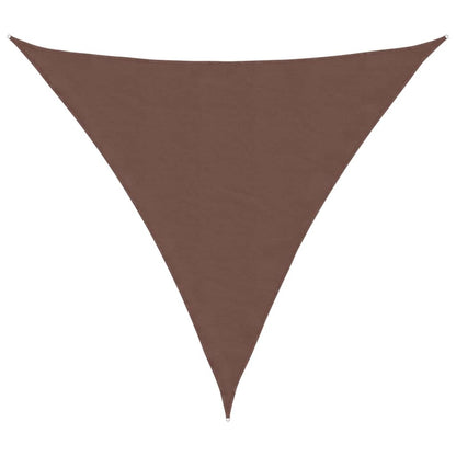 Sonnensegel Oxford-Gewebe Dreieckig 4,5X4,5X4,5 M Braun