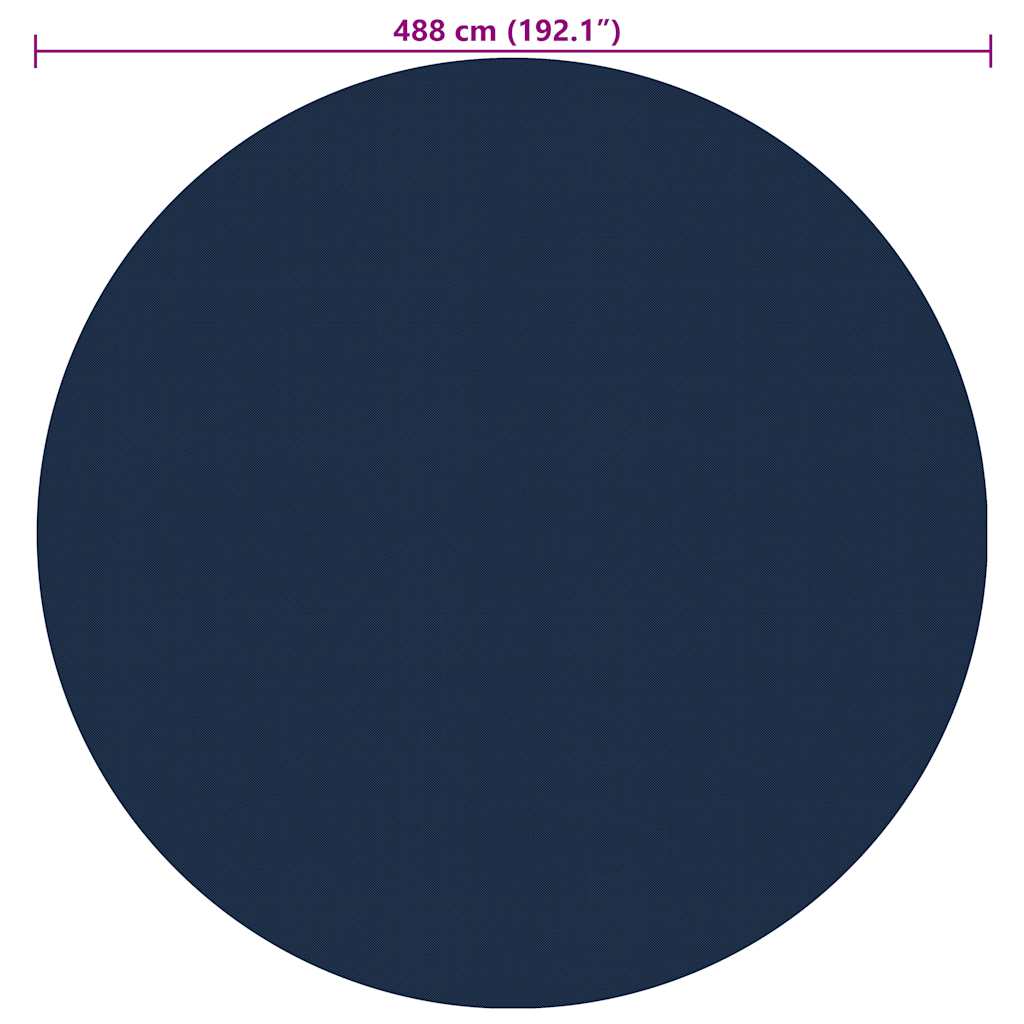 Treibende Pool-Solarplane Pe 488 Cm
