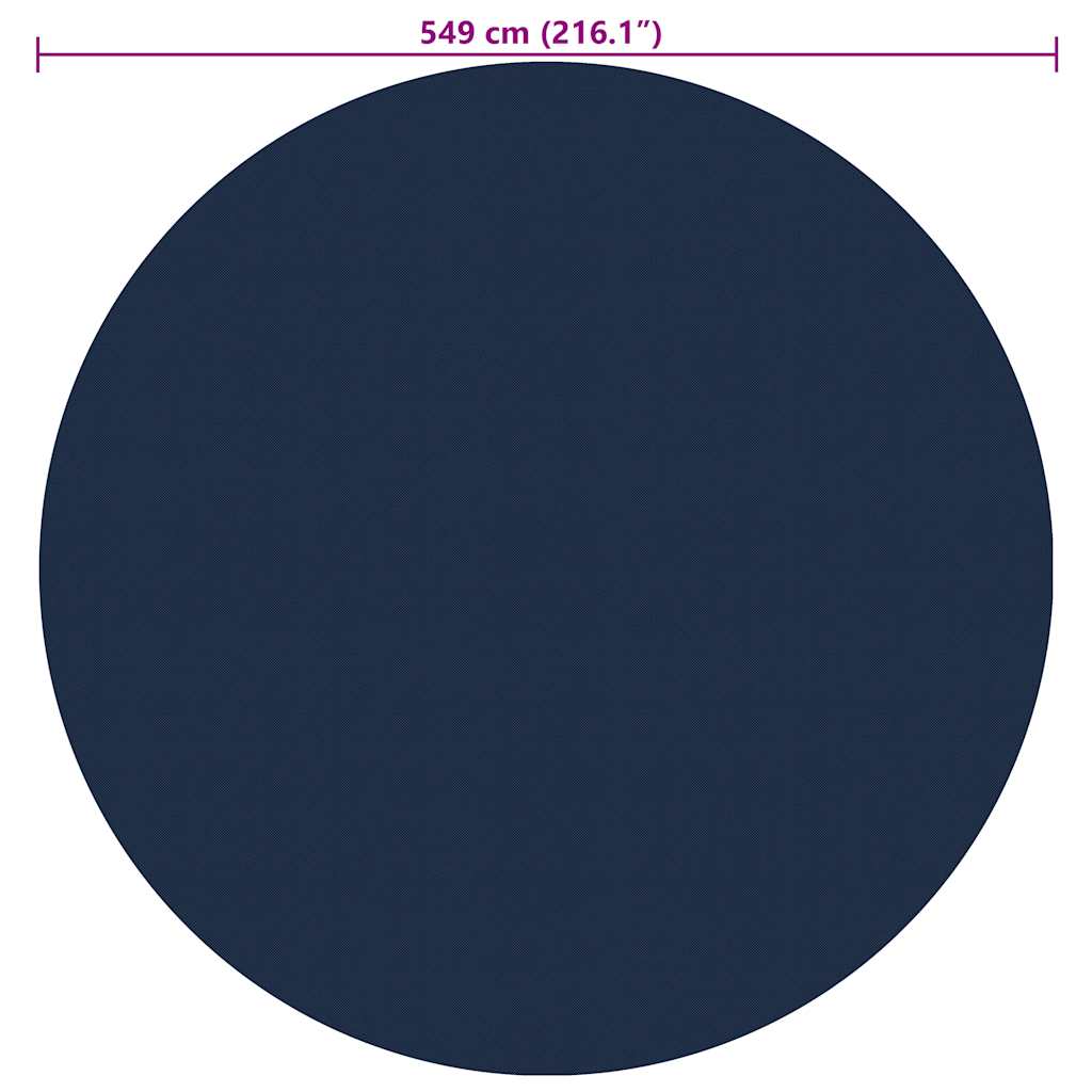 Treibende Pool-Solarplane Pe 549 Cm