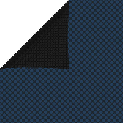 Treibende Pool-Solarplane Pe 600X300 Cm Schwarz Und Blau
