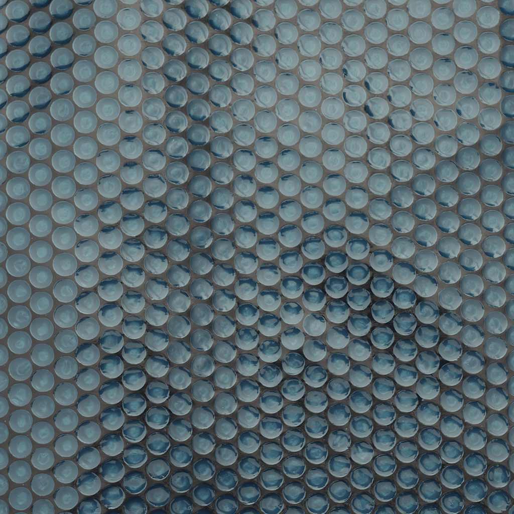 Treibende Pool-Solarplane Pe 488X244 Cm Schwarz Und Blau