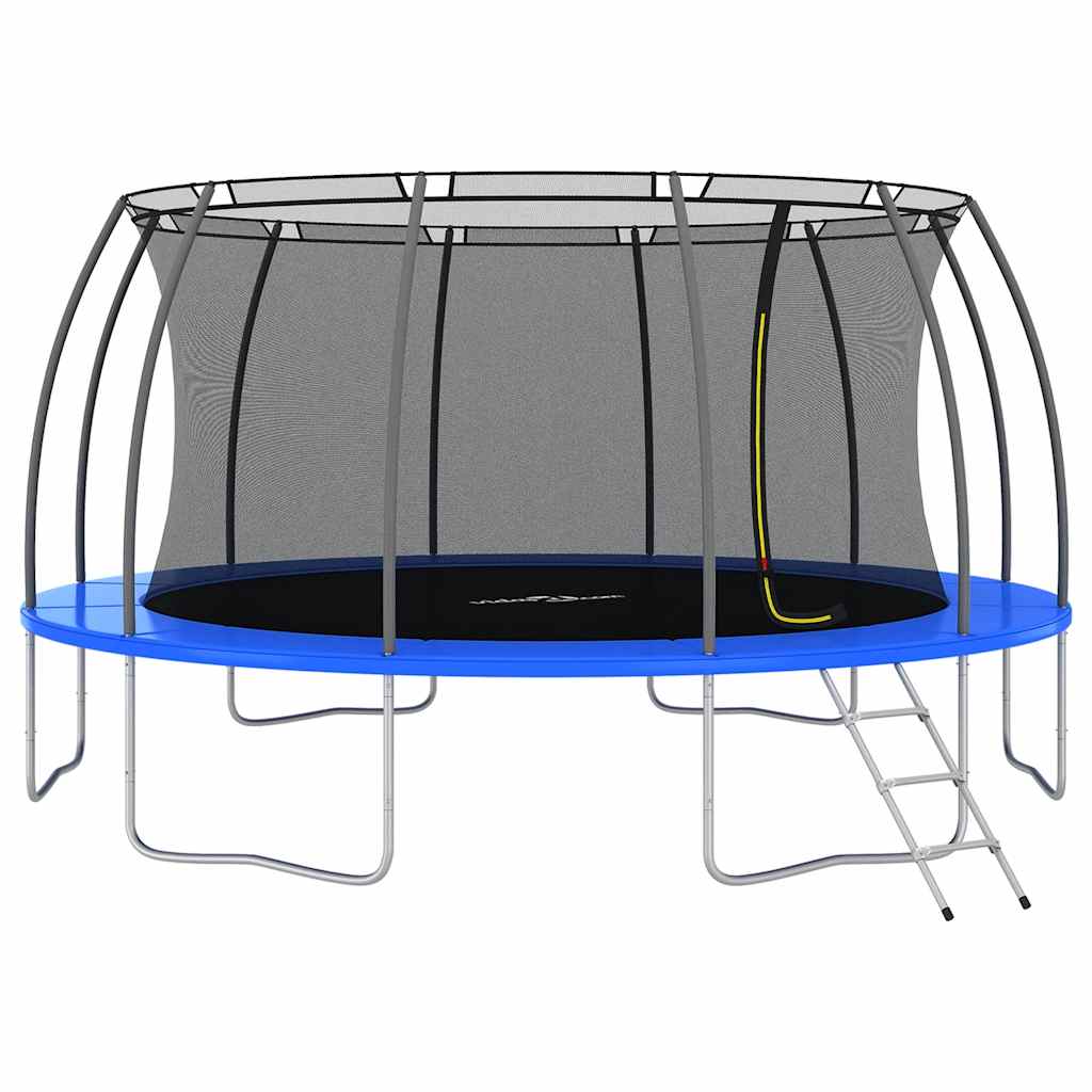 Trampolin-Set Rund 488X90 Cm 150 Kg