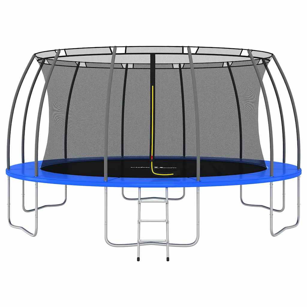 Trampolin-Set Rund 488X90 Cm 150 Kg