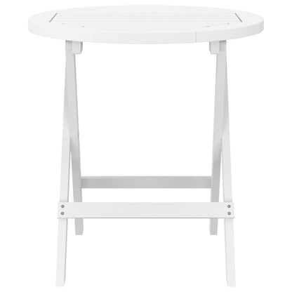 Gartentisch Klappbar Ø 46 Cm Massivholz Akazie