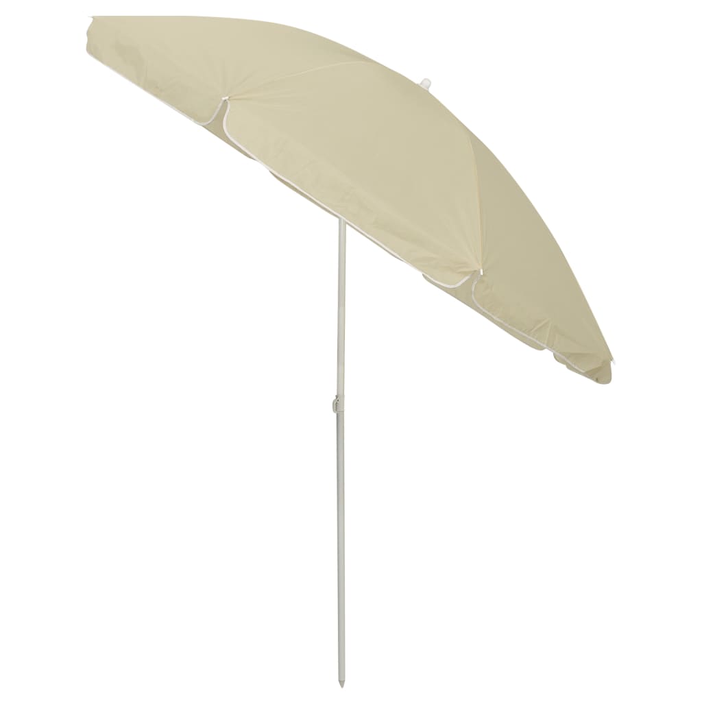 Strandschirm Sandgelb 240 Cm