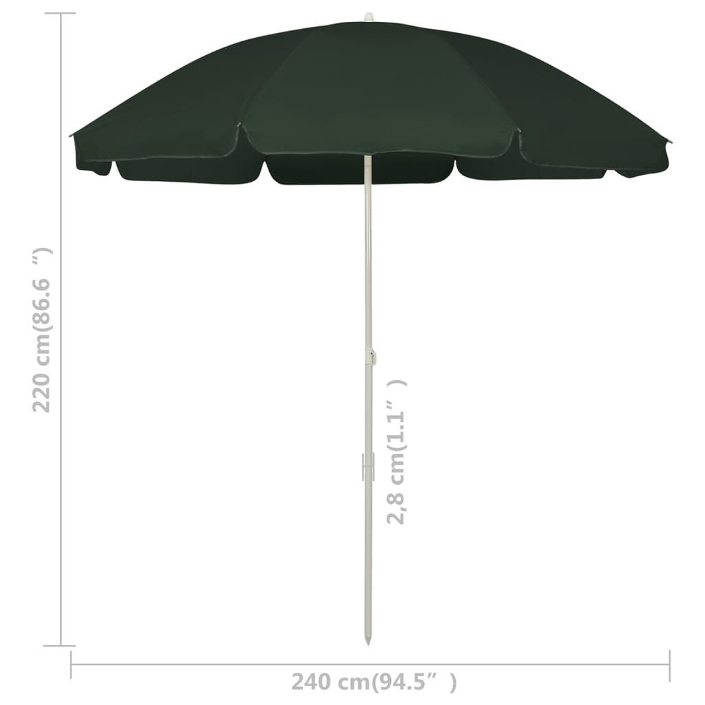 Strandschirm 240 Cm