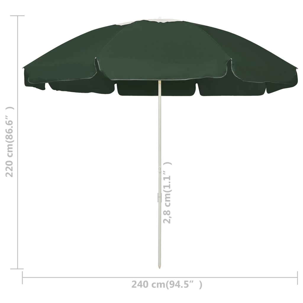 Strandschirm 240 Cm