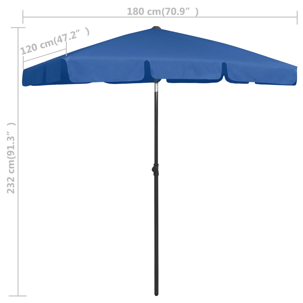Strandschirm 180X120 Cm