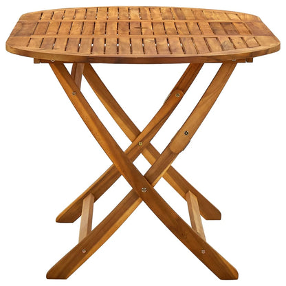 Klappbarer Gartentisch Massivholz Akazie