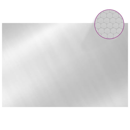 Poolabdeckung Silbern 300X200 Cm Pe