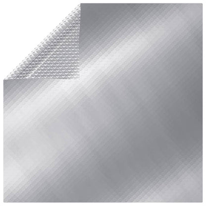 Poolabdeckung Silbern 381 Cm Pe