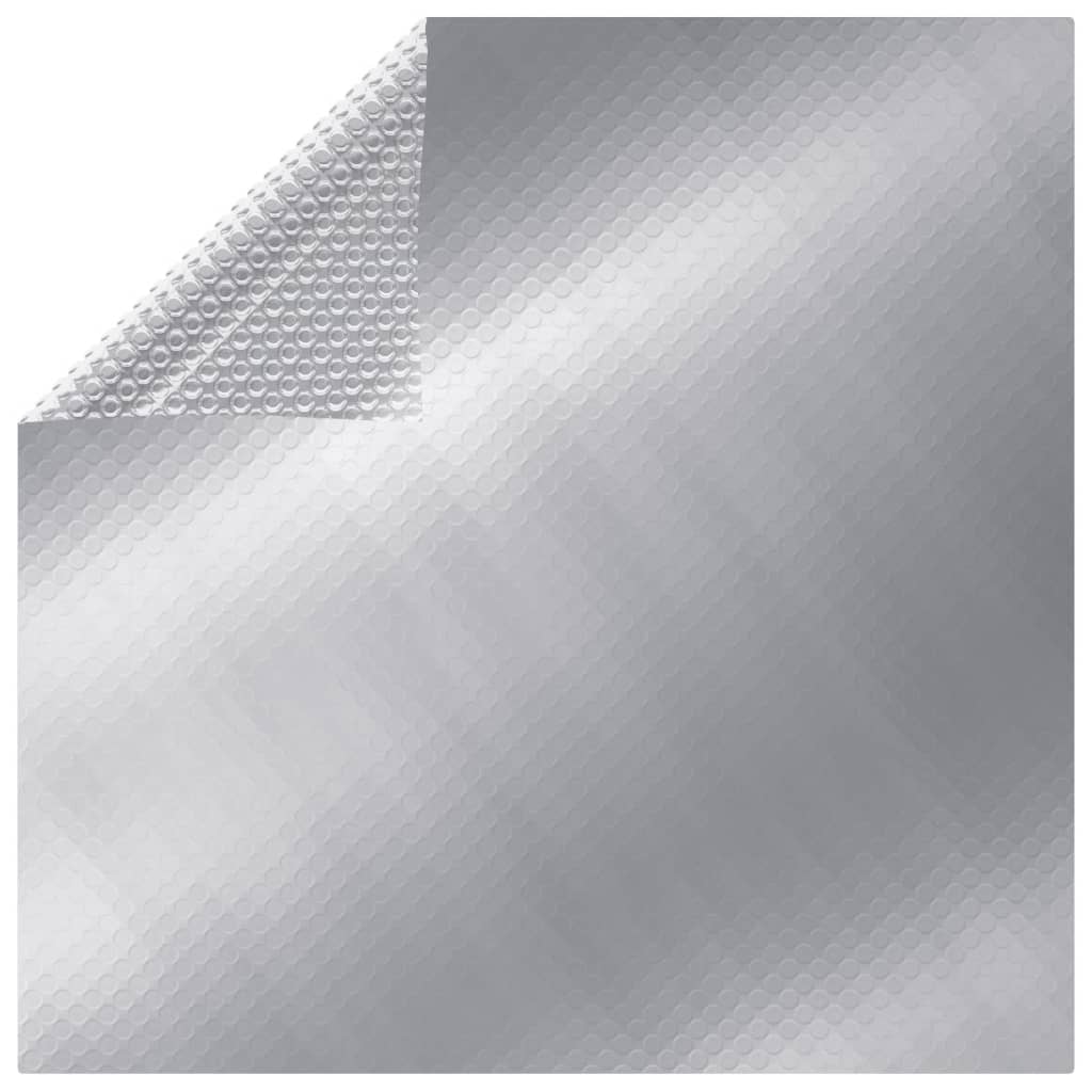 Poolabdeckung Silbern 600X300 Cm Pe