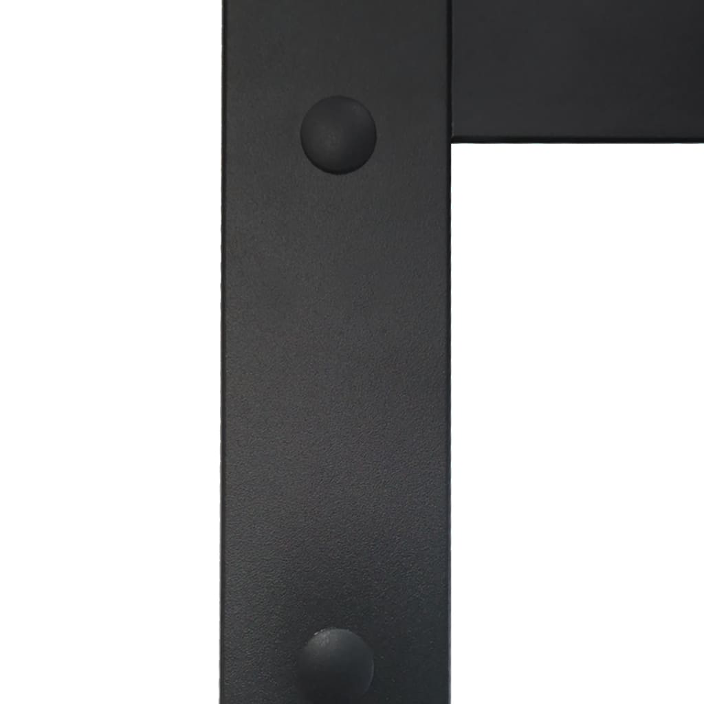 Schiebetür Aluminium Und Esg-Glas Mit Beschlägen 76X205 Cm Gelb Und Weiß (Weißer Rahmen)