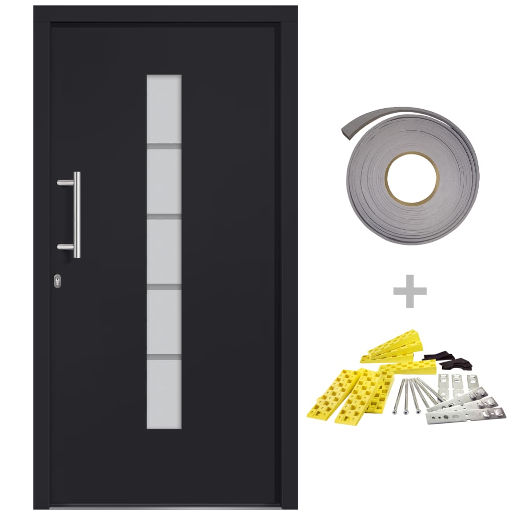 Haustür Aluminium Und Pvc 110X210 Cm