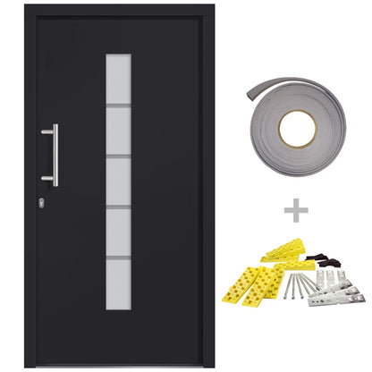 Haustür Aluminium Und Pvc 110X210 Cm