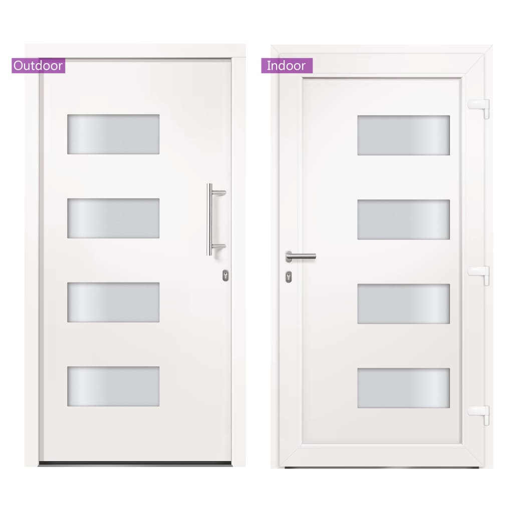 Haustür Aluminium Und Pvc 110X210 Cm