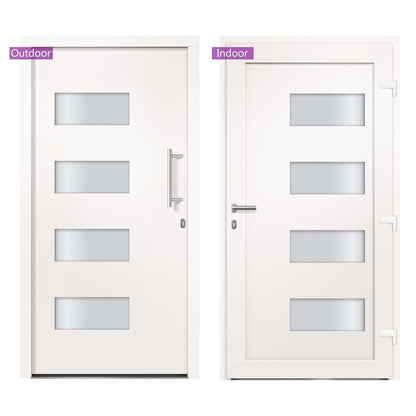 Haustür Aluminium Und Pvc 110X210 Cm