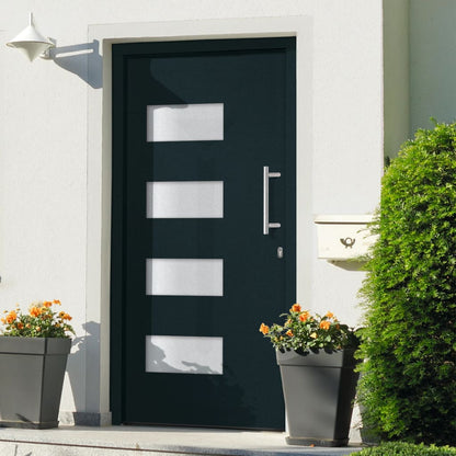 Haustür Aluminium Und Pvc 110X210 Cm